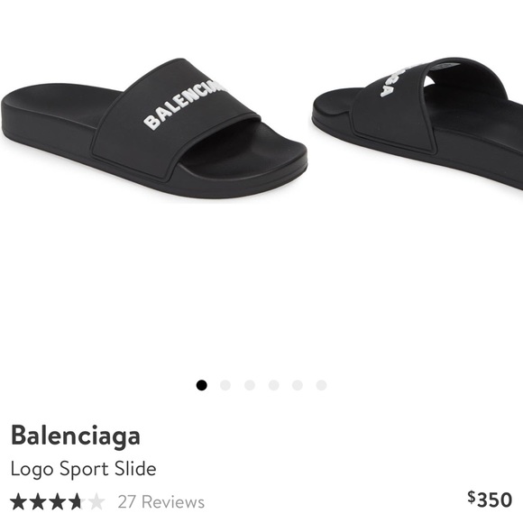 BALENCIAGA Women’s Pool slides 36 - Picture 9 of 9
